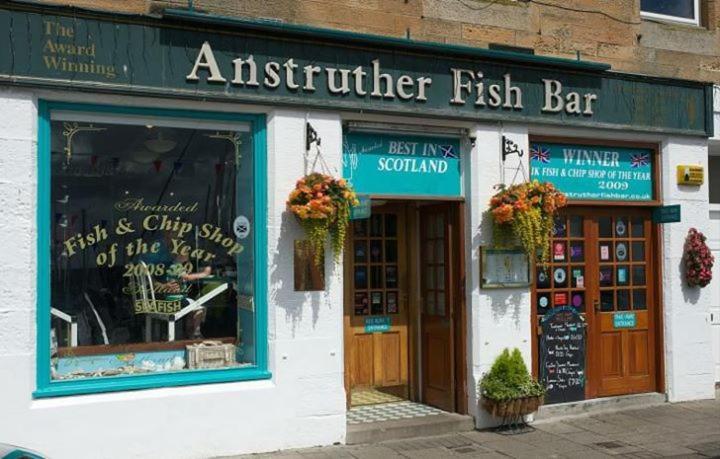 Stunning Shore Front House In Historic Cellardyke Anstruther Eksteriør billede