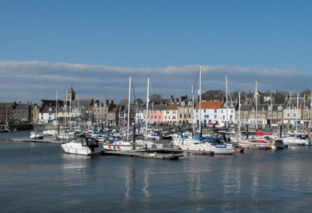 Stunning Shore Front House In Historic Cellardyke Anstruther Eksteriør billede